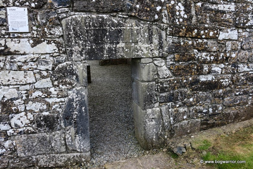 Doorway into St Fechin's Church