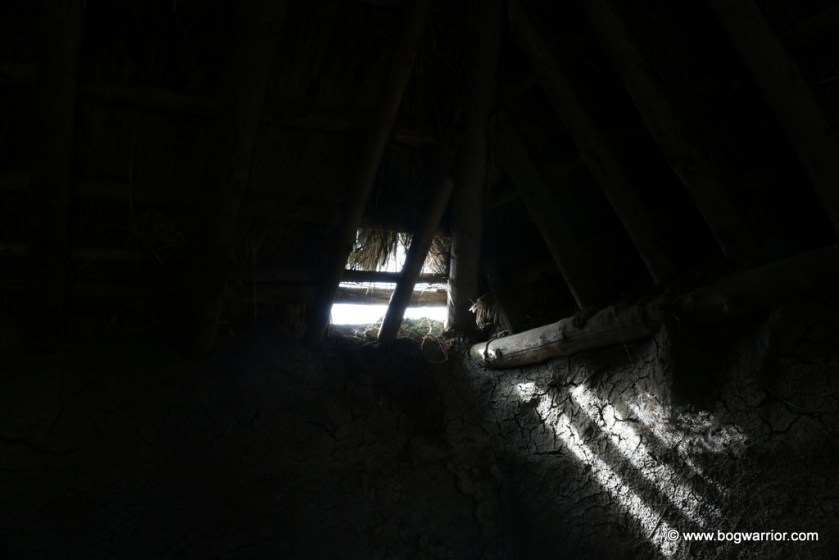 Chimney/ventilation in the mud hut