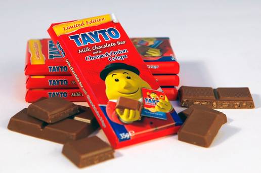 Adventures in bad food #1: The Tayto cheese and onion chocolate&nbsp;bar