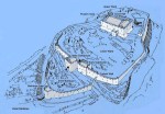 The original fort, as re-imagined by the OPW