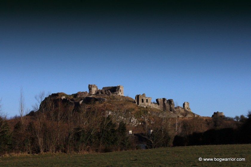 The Rock of Dunamase, as seen from the road