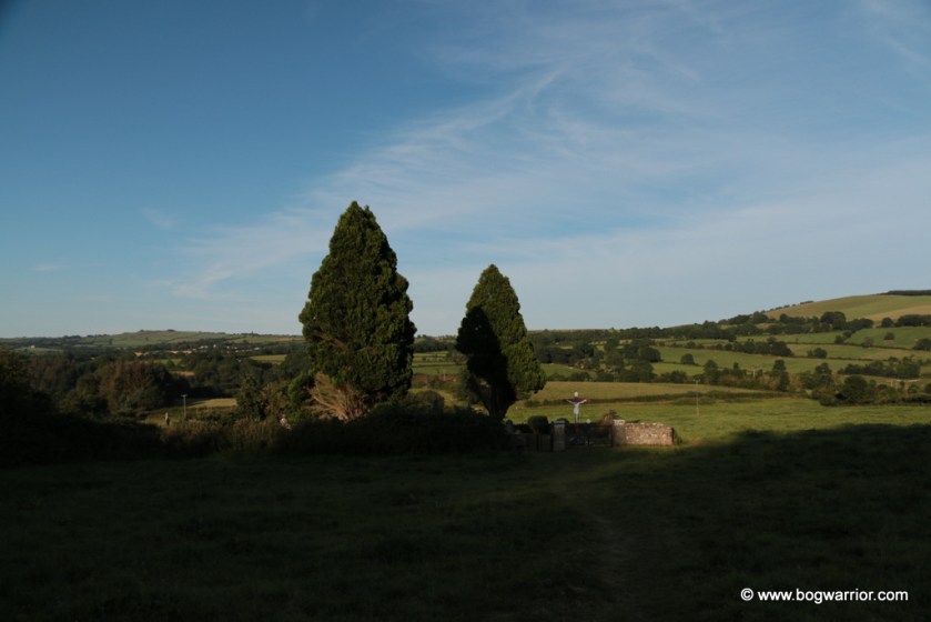 The cemetery containing the high crosses