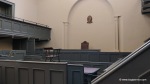 19th century courtroom in Kilmainham Courthouse
