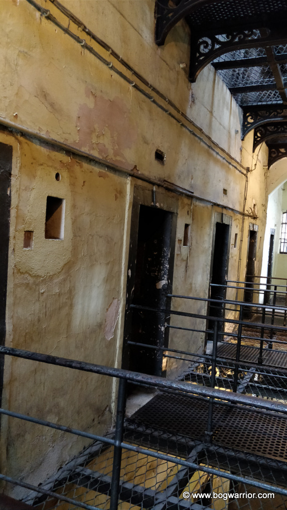 The old wing of the prison. Not warm!