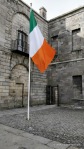 The Irish Tricolour outside Kilmainham Gaol