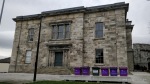 Kilmainham Courthouse and some funky purple bins