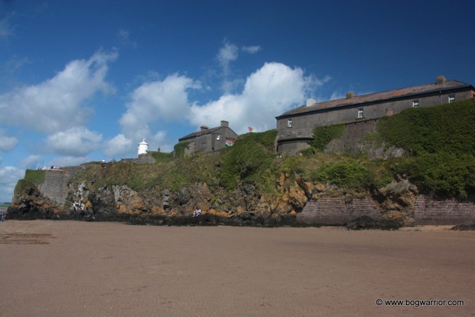 fort from the beach