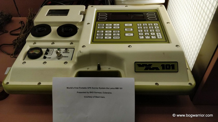 Leica WM 101 - the world's first portable GPS system