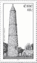 The tower, as featured in a 2005 postage stamp