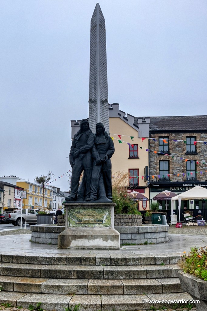Alcock & Brown memorial in Clifden
