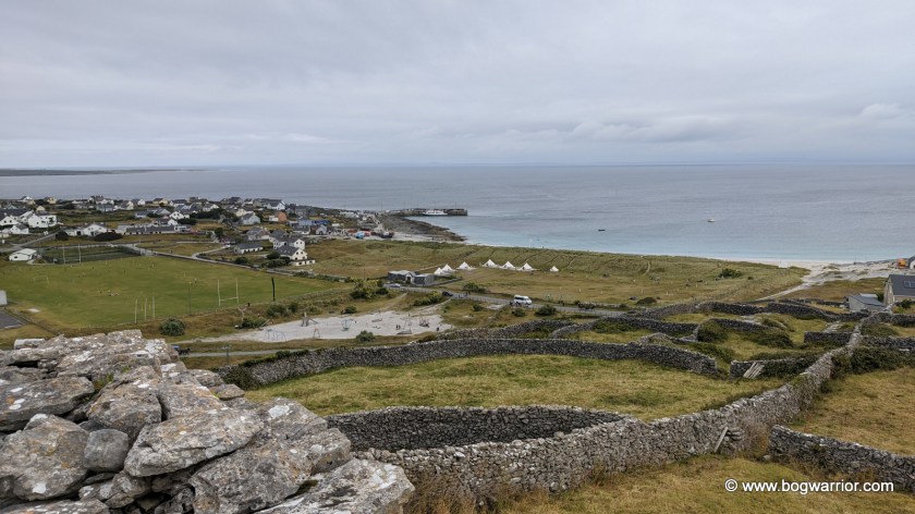 A view from O'Brien's Castle, Inis Oírr