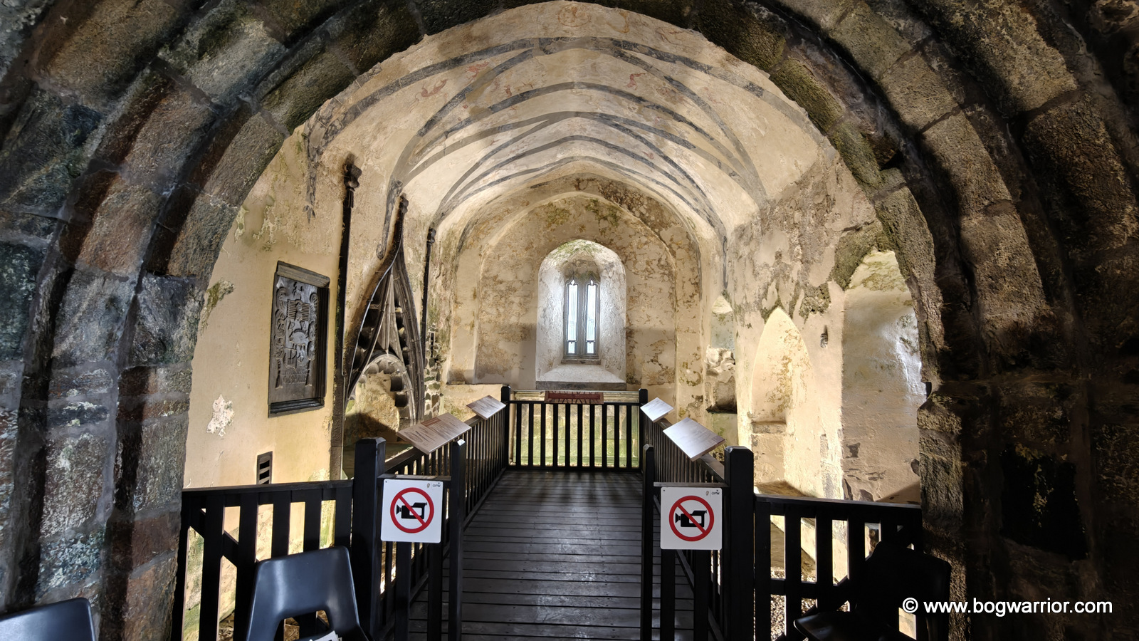 Interior of Clare Abbey