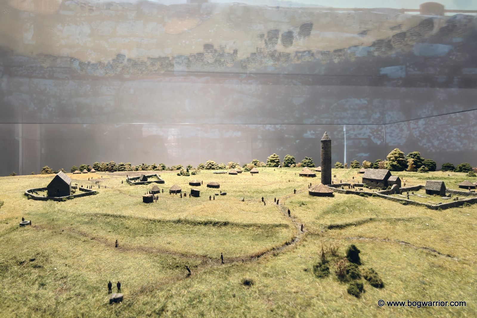 Model of the monastic settlement